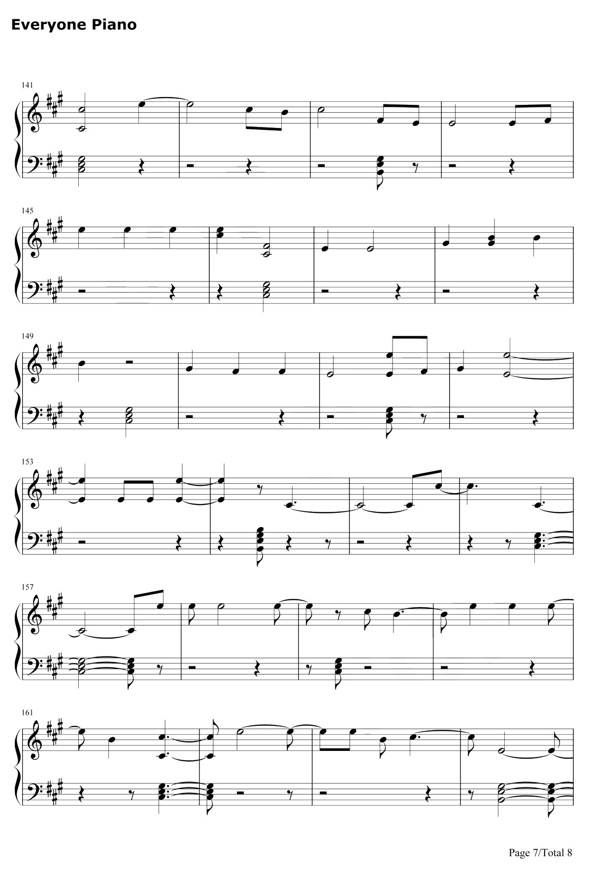 Look What I Found钢琴谱-Lady Gaga7