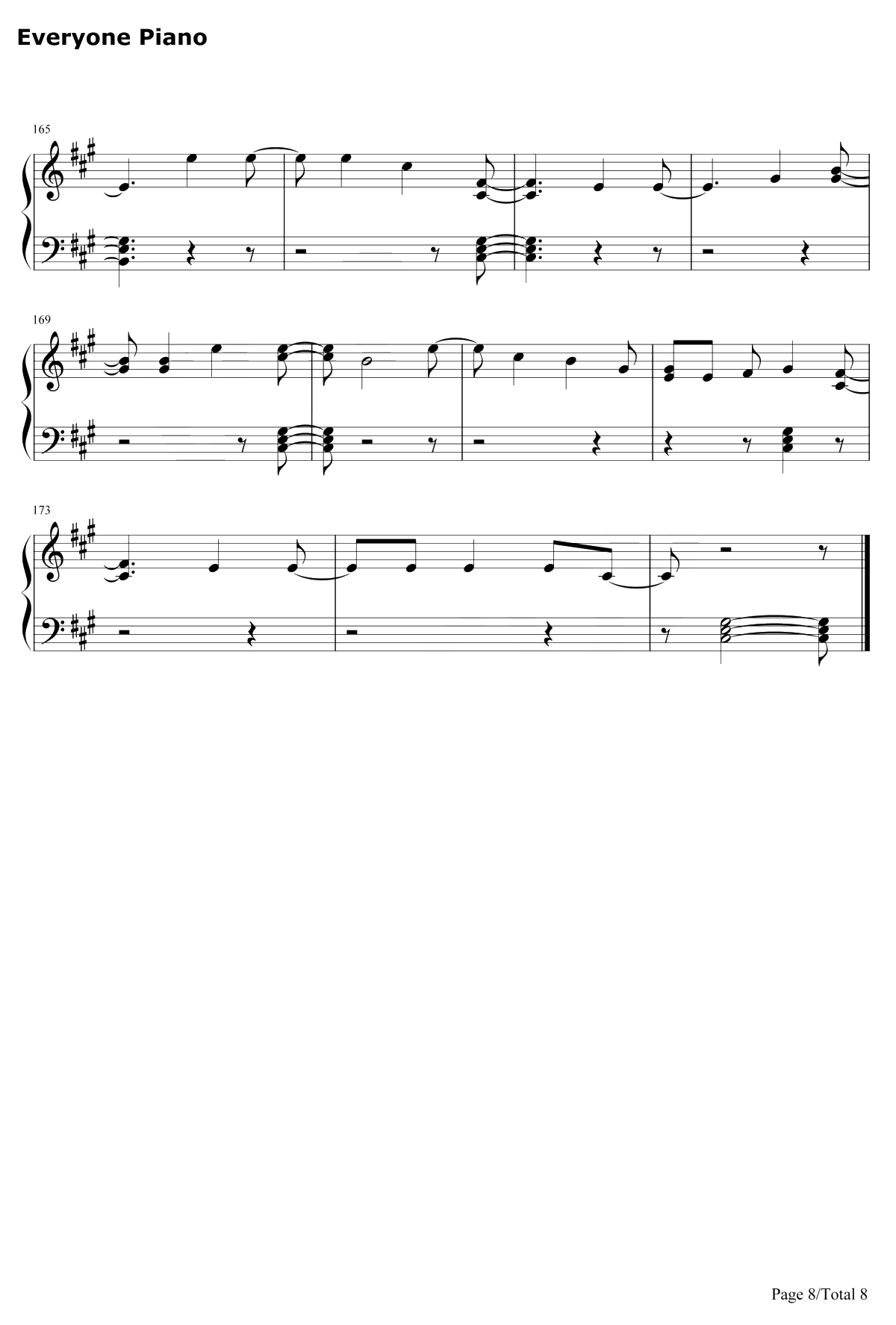 Look What I Found钢琴谱-Lady Gaga8