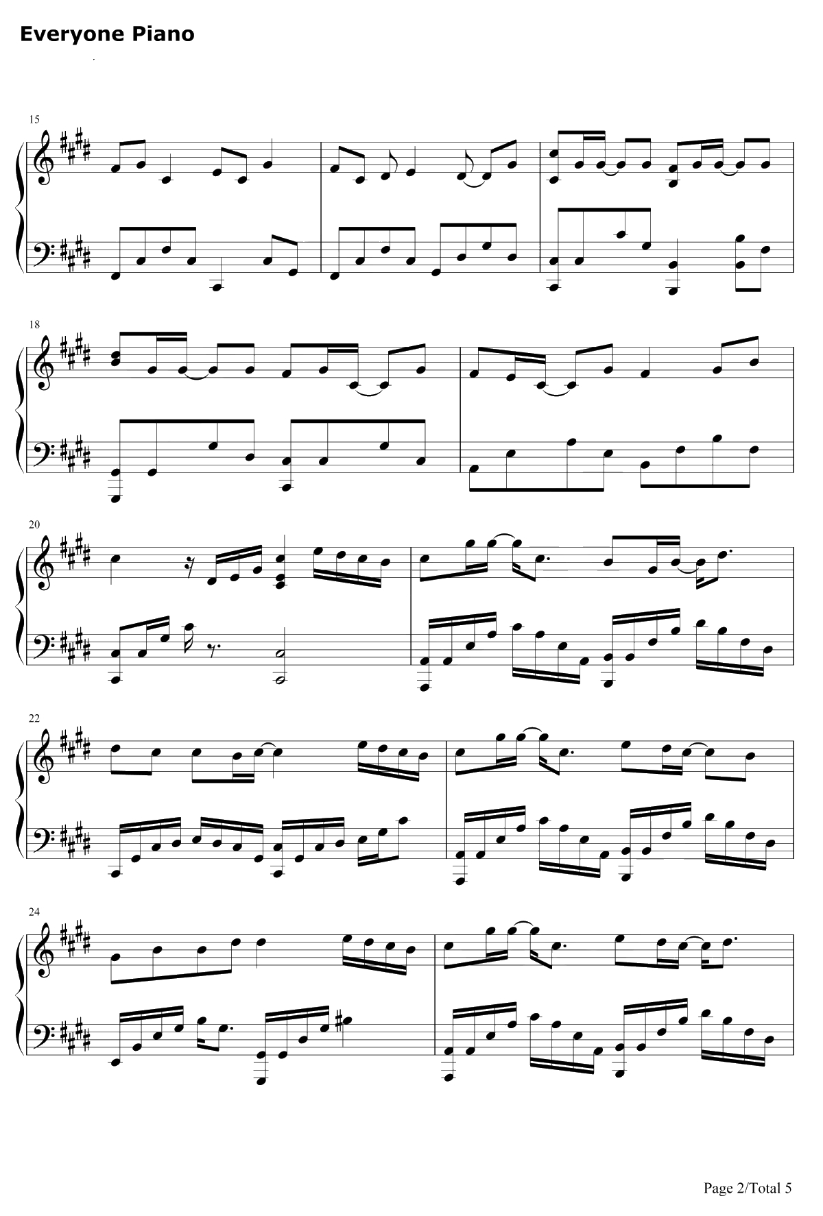 忘尘如羡钢琴谱-Assen捷/老虎欧巴-魔道祖师同人曲2