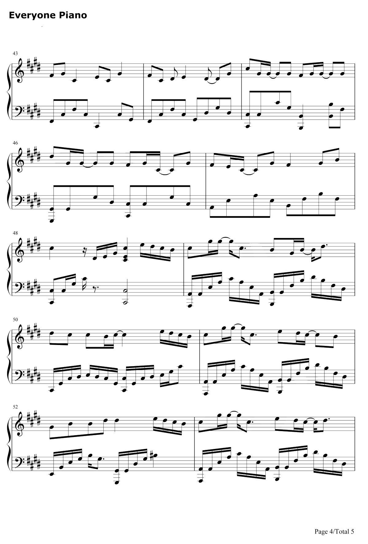 忘尘如羡钢琴谱-Assen捷/老虎欧巴-魔道祖师同人曲4