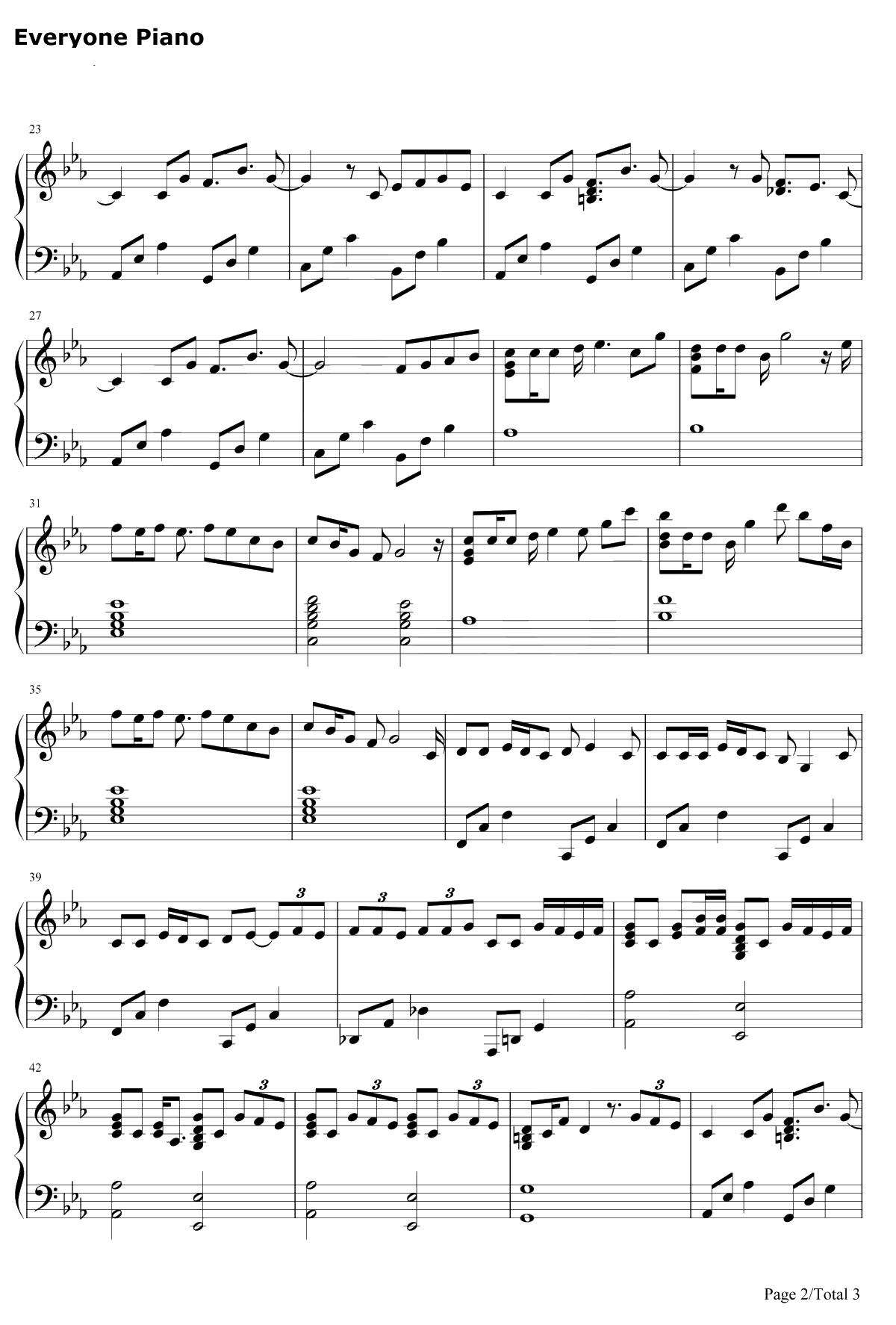 Stronger Than You钢琴谱-Estelle2