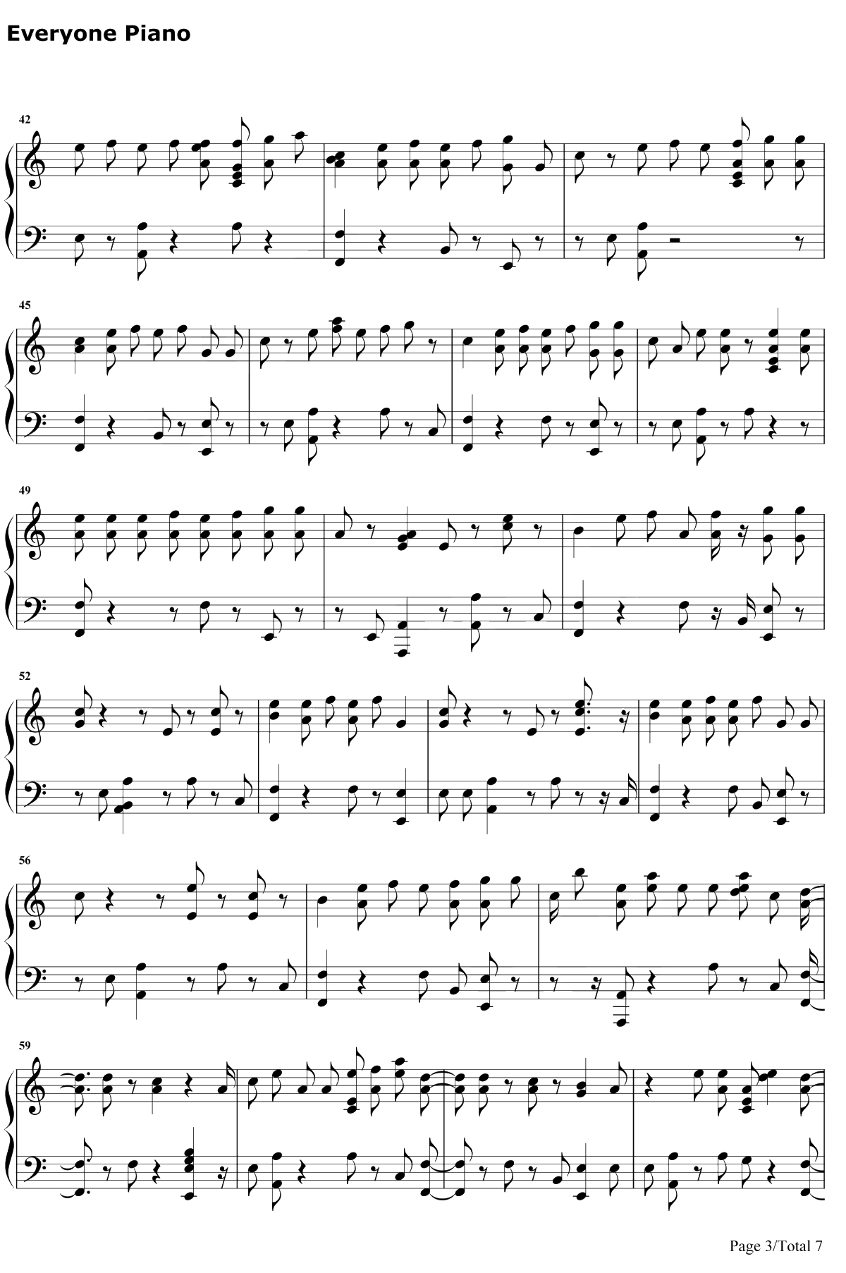 Wanted You钢琴谱-Nav / Lil Uzi Vert3