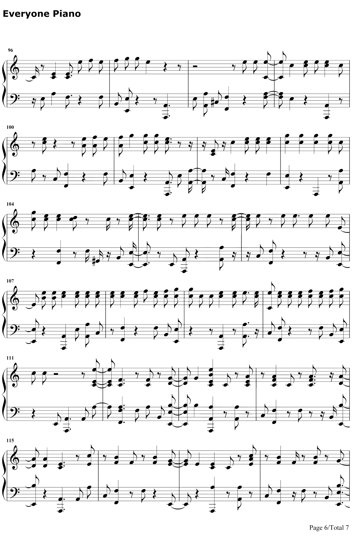 Wanted You钢琴谱-Nav / Lil Uzi Vert6