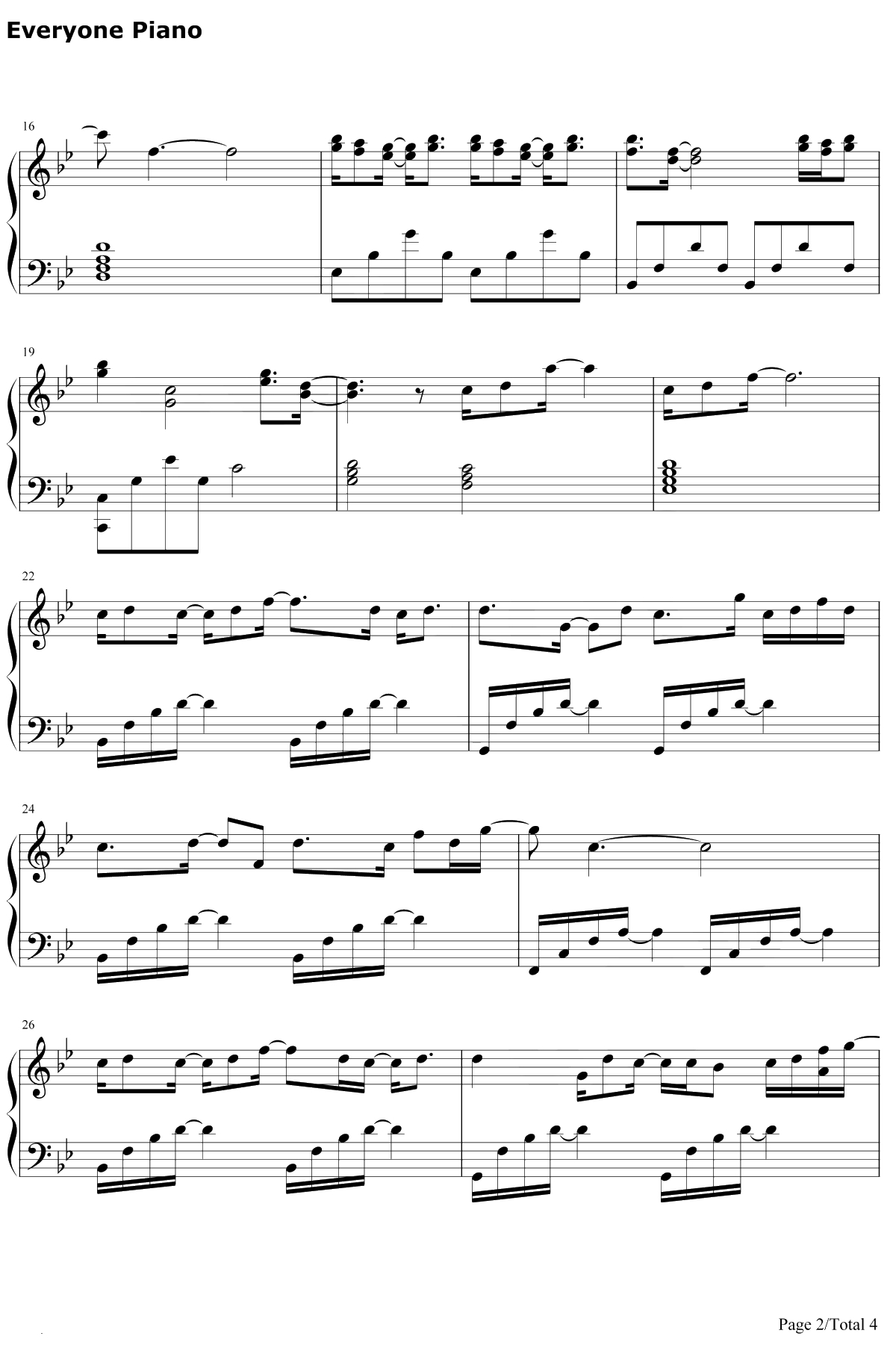 双影钢琴谱-林忆莲/张惠妹2