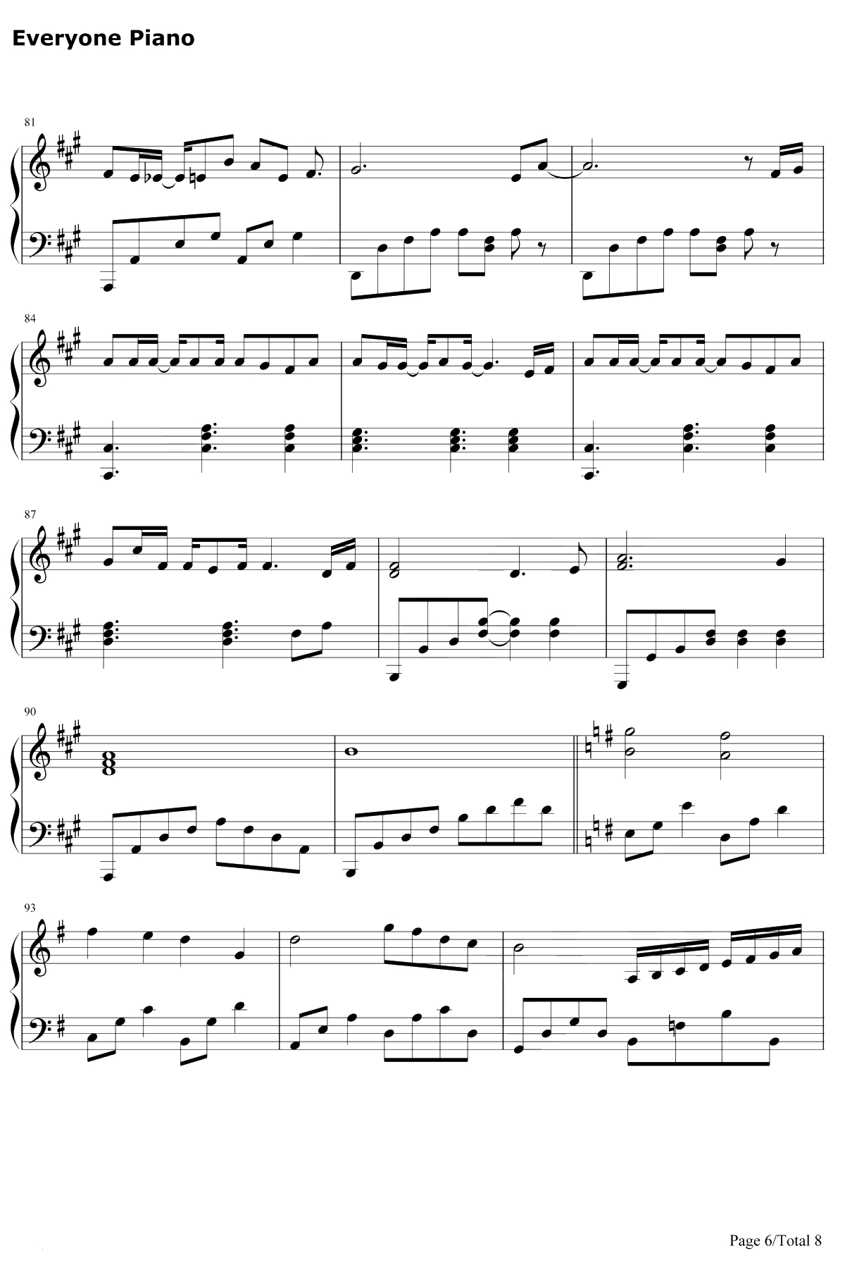 Moonlight Destiny钢琴谱-りすこ、わかfromSTAR☆ANIS-月光下的命运-偶像活动OST6