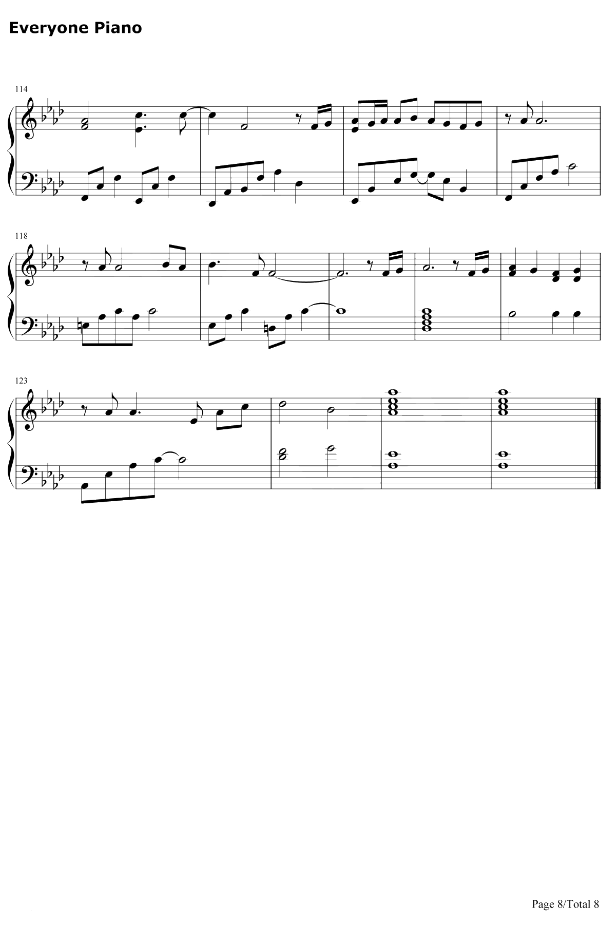 Moonlight Destiny钢琴谱-りすこ、わかfromSTAR☆ANIS-月光下的命运-偶像活动OST8