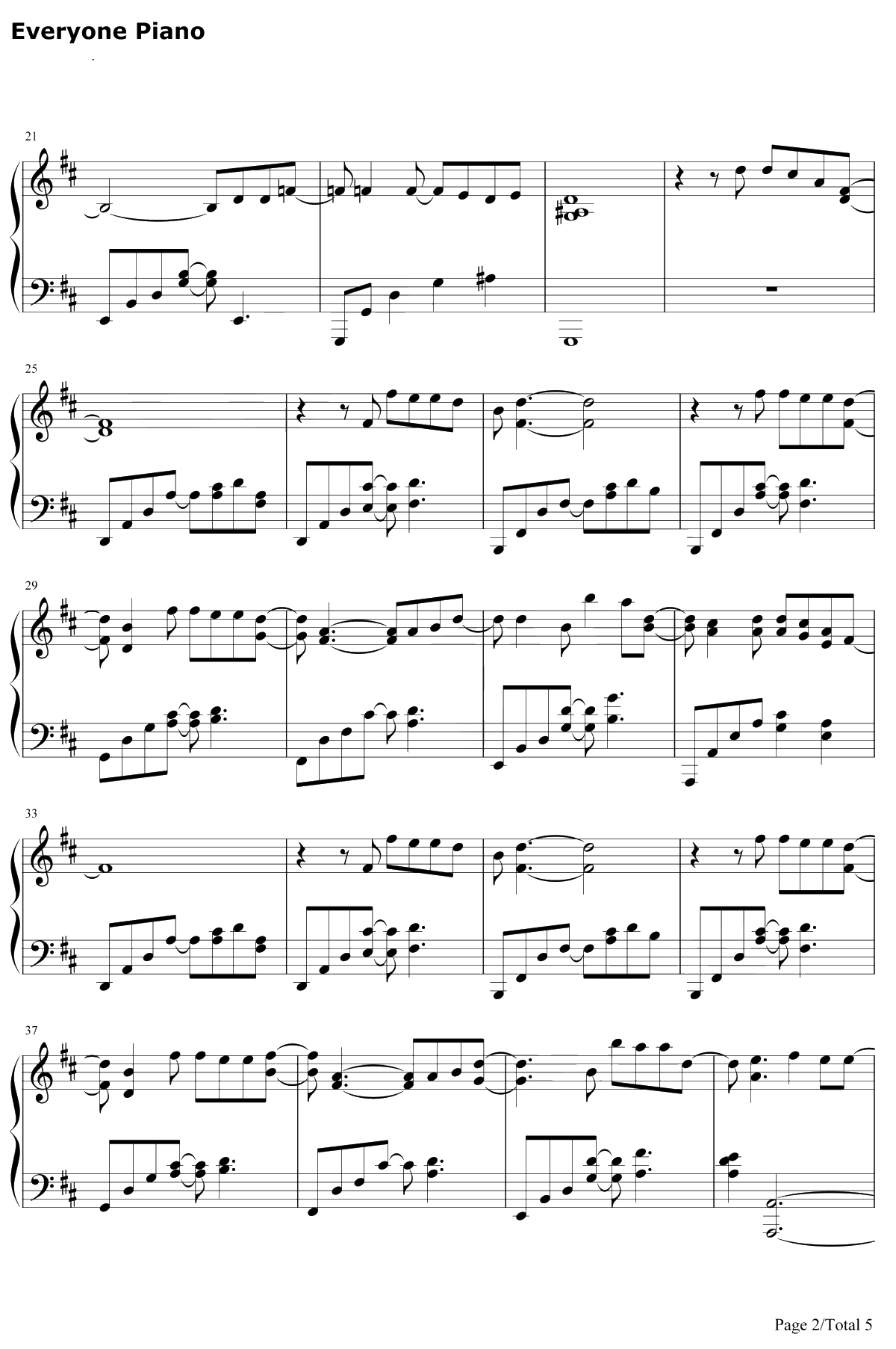 违背的青春钢琴谱-薛之谦-致不易青年主题曲2