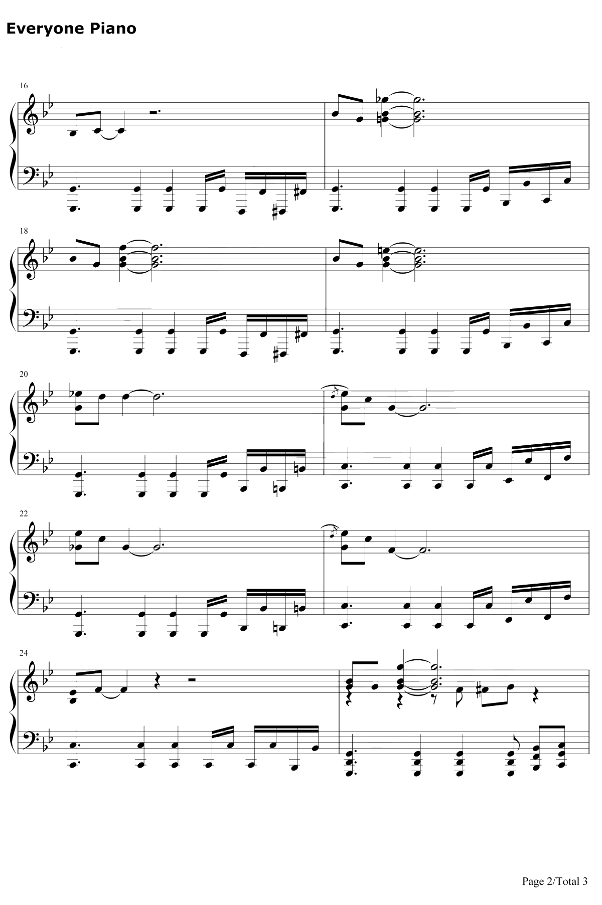 The Theme of Mission Impossible钢琴谱-LaloSchifrin-TheThemeofMissionImpossible2