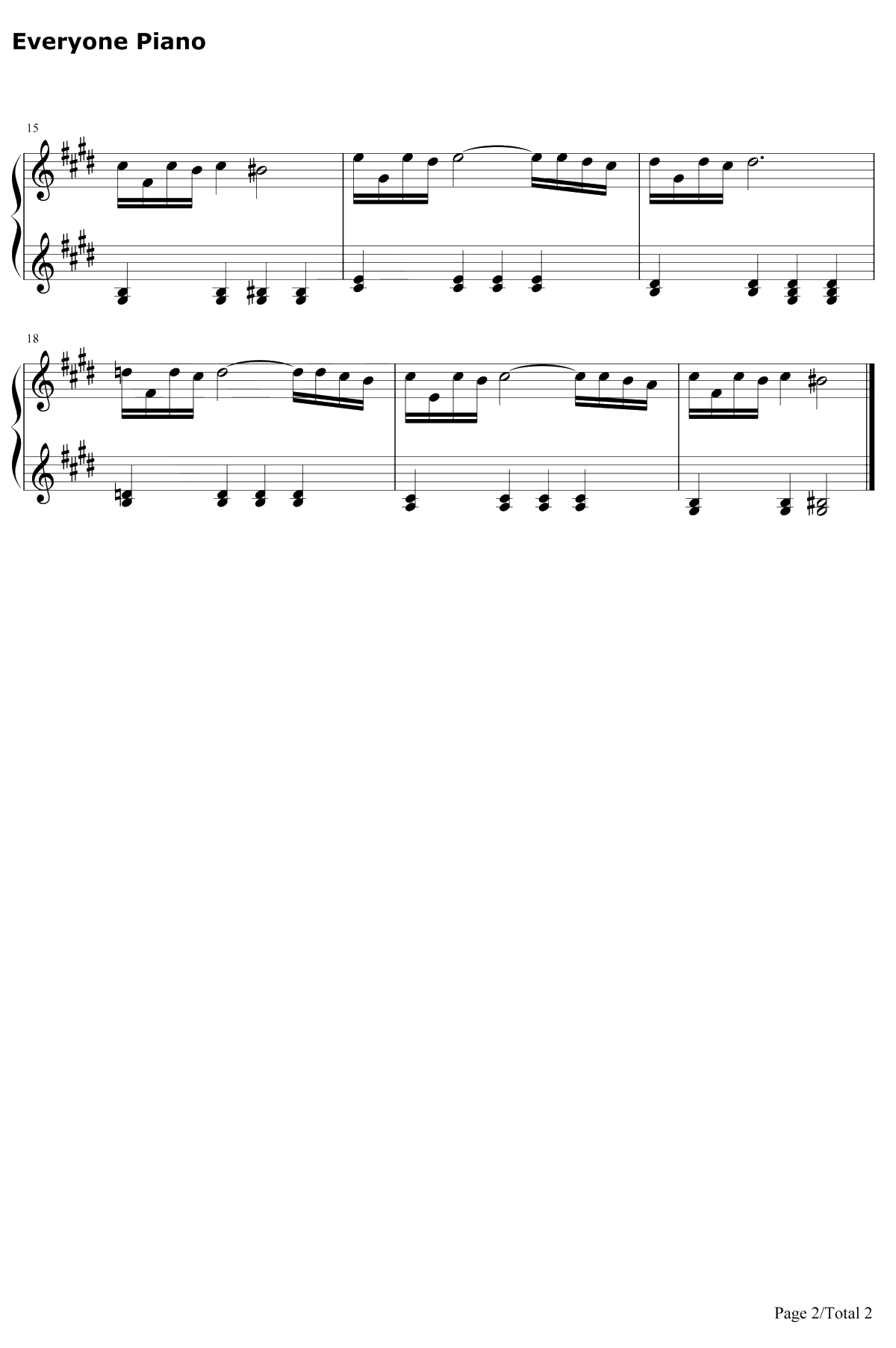 Before Love钢琴谱-LuigiRubino2