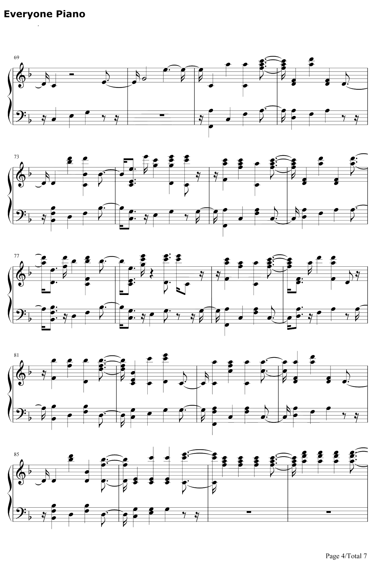 This Is Why We Can't Have Nice Things钢琴谱-Taylor Swift4