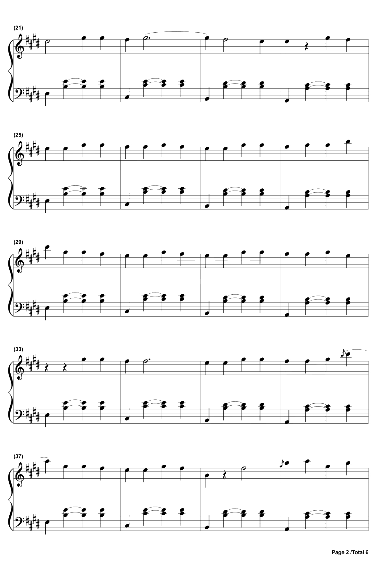 Cheerleader钢琴谱-OMI2