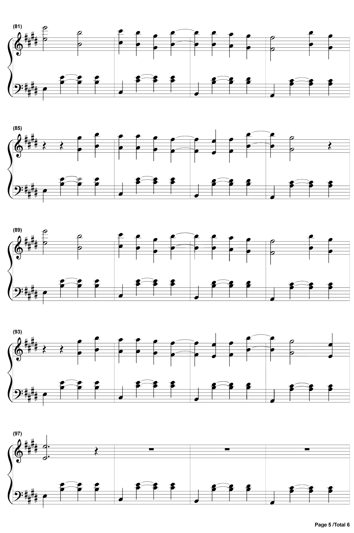 Cheerleader钢琴谱-OMI5