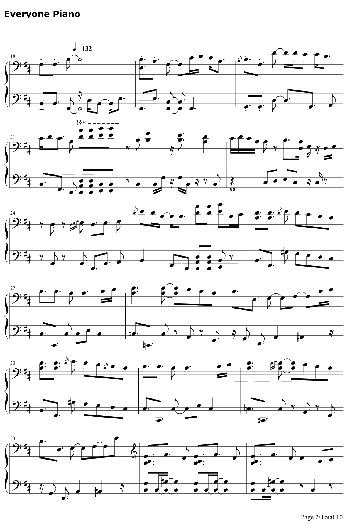 Get Wild钢琴谱-TMNetwork-城市猎人ED2