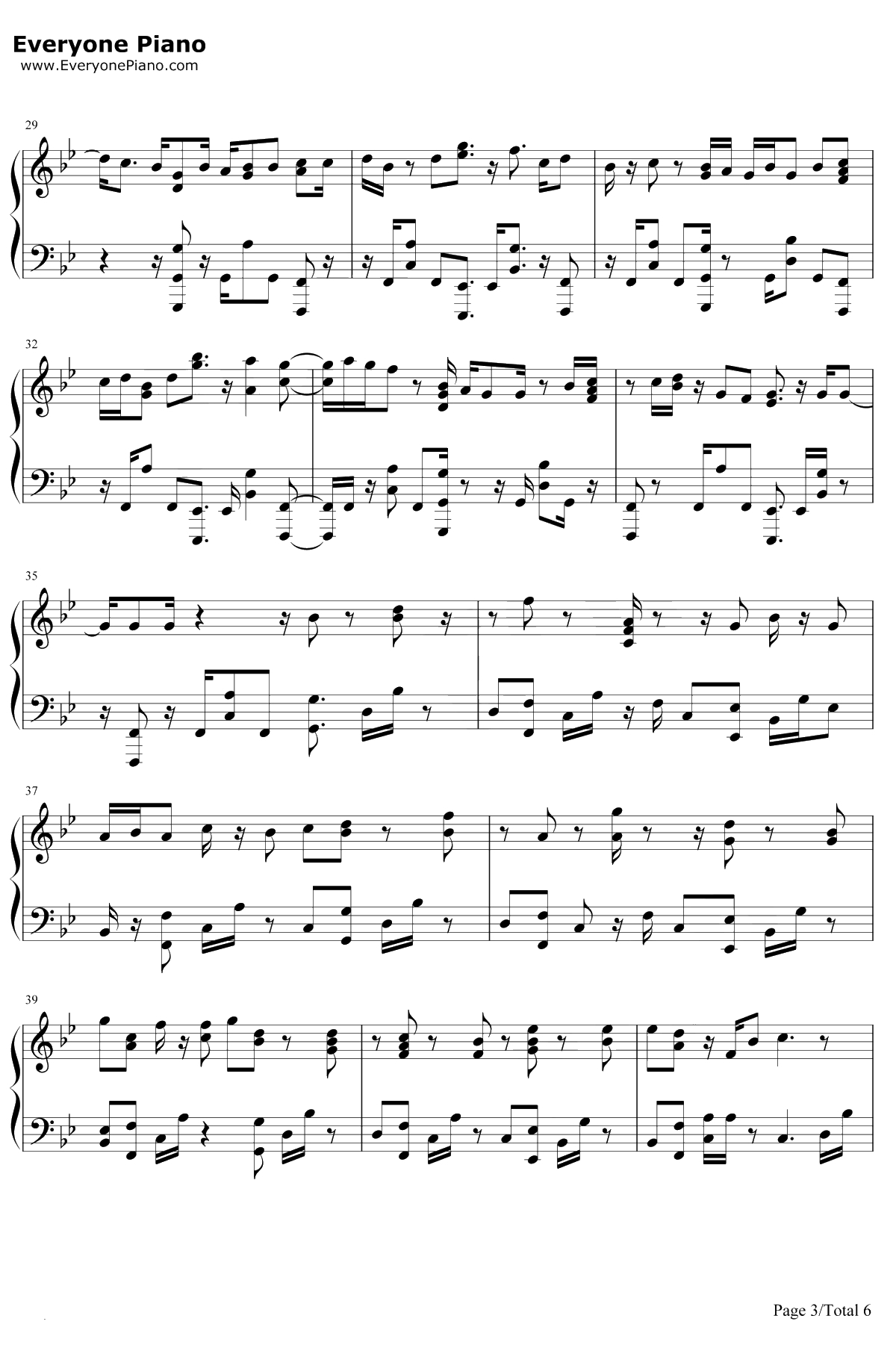 Friend Of Mine钢琴谱-Avicii3