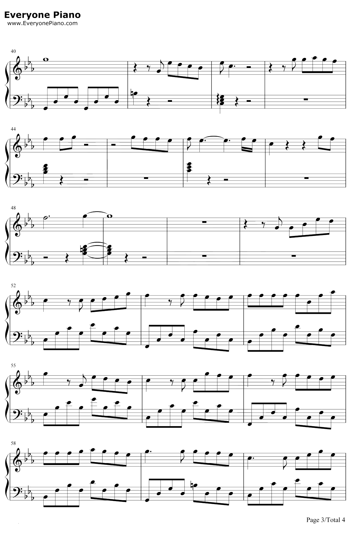 38度6钢琴谱-黑龙-拥抱这片绿洲那热烈的温柔-抖音歌曲3