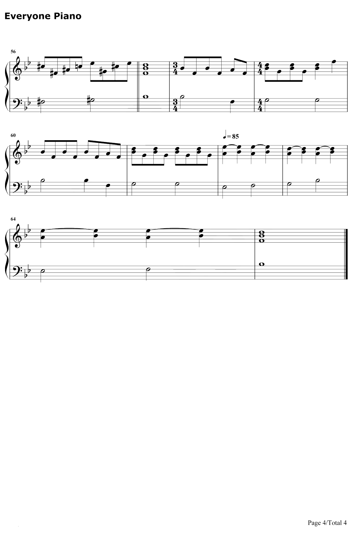 Before You Start Your Day钢琴谱-TwentyOnePilots4