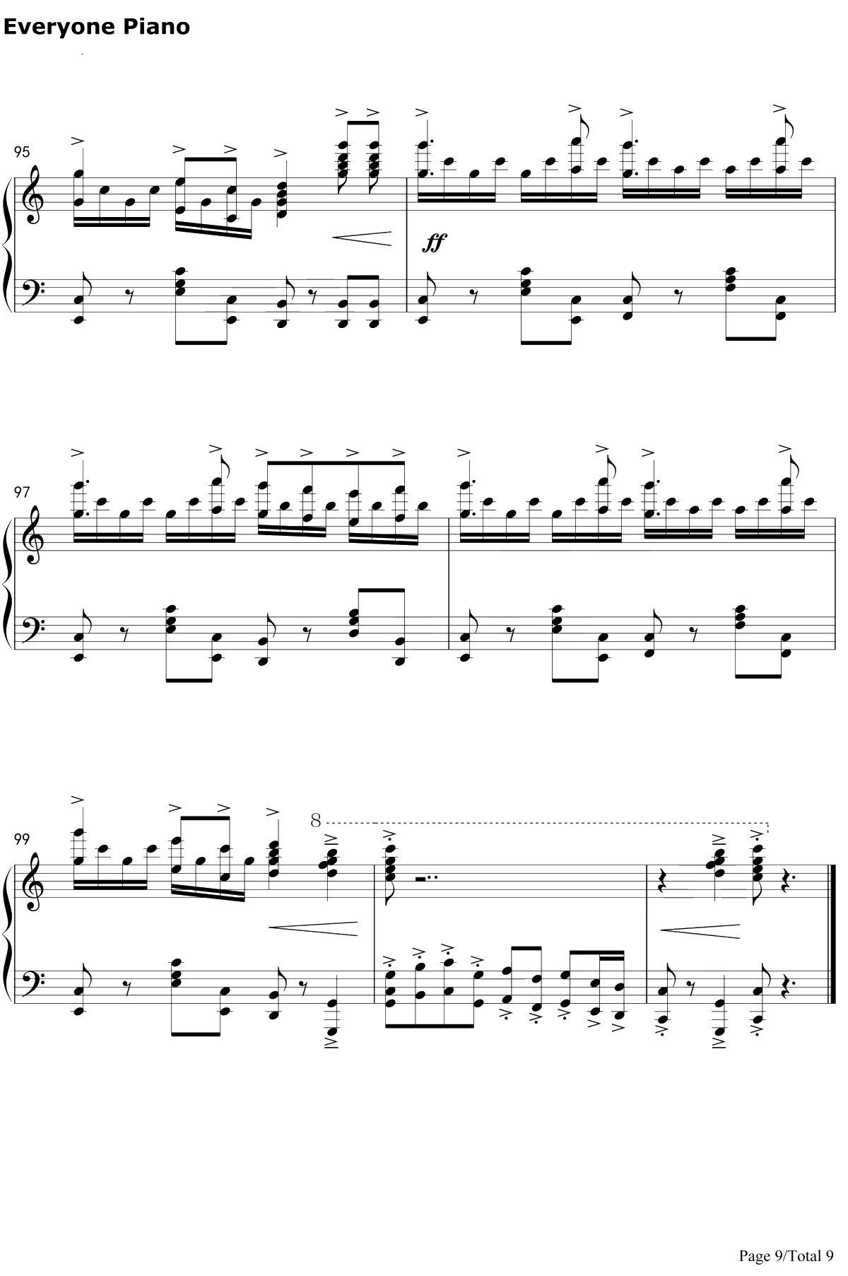 先生あのね钢琴谱-長縄まりあ井上喜久子-工作细胞OST9