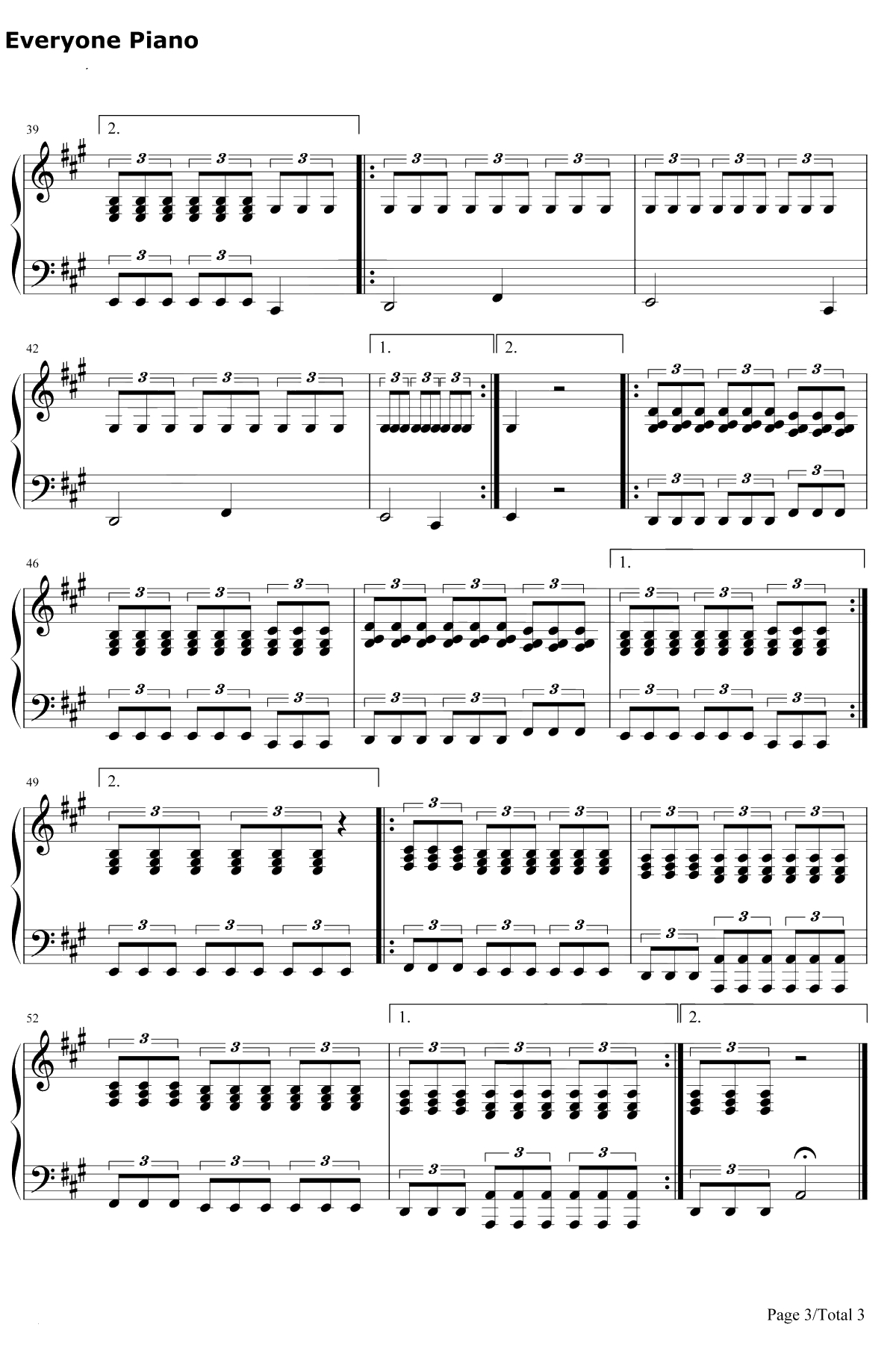 Goner钢琴谱-TwentyOnePilots3