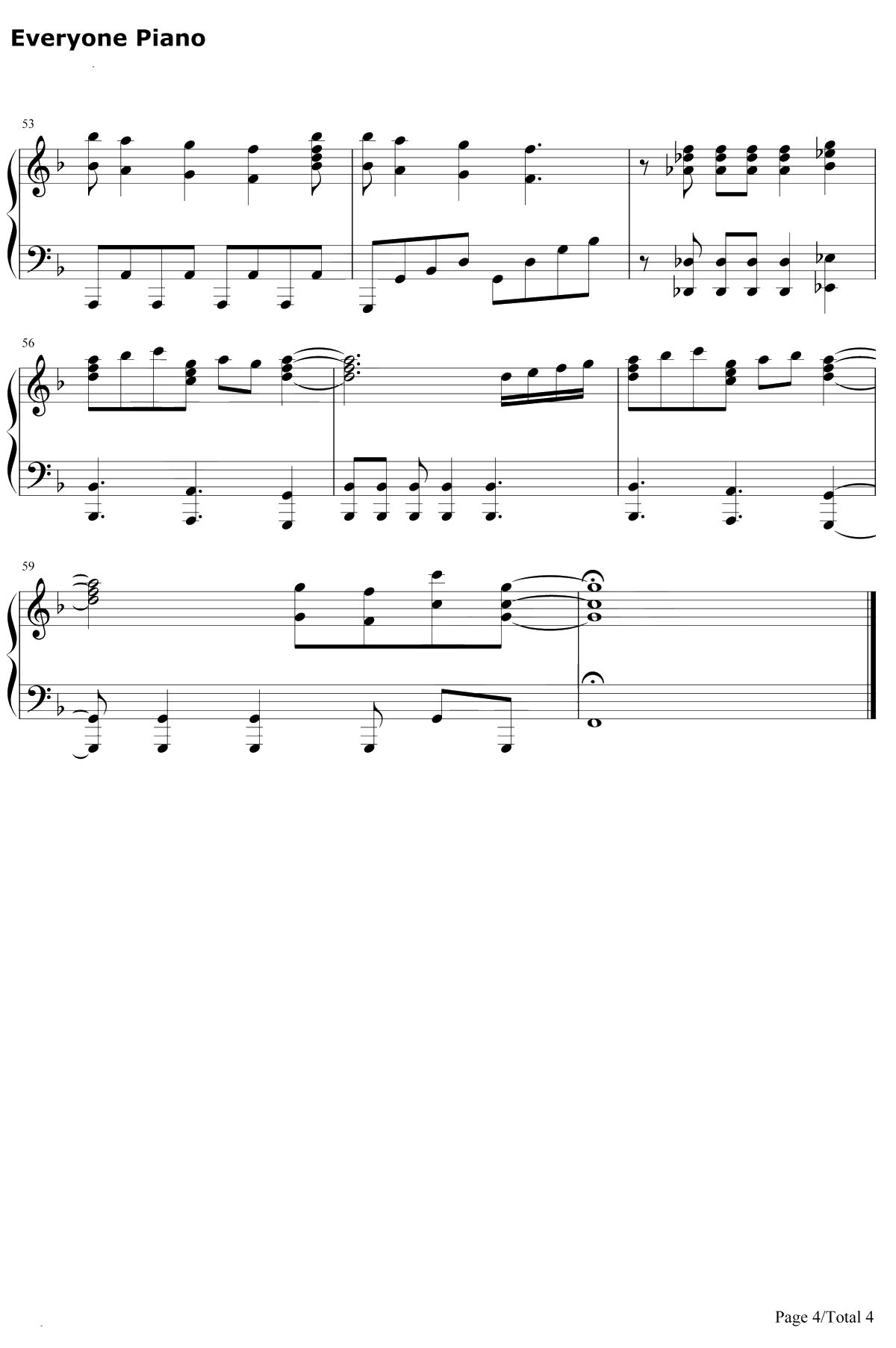 ユキトキ钢琴谱-やなぎなぎ-我的青春恋爱喜剧果然有问题OP4