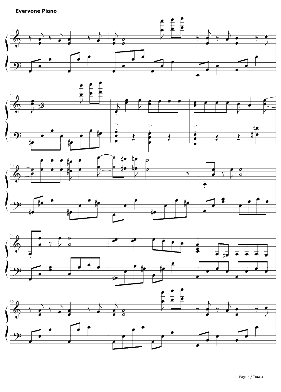 燃えてヒーロー钢琴谱-冲田浩之&小粥よう子-燃烧的英雄-足球小将OP3