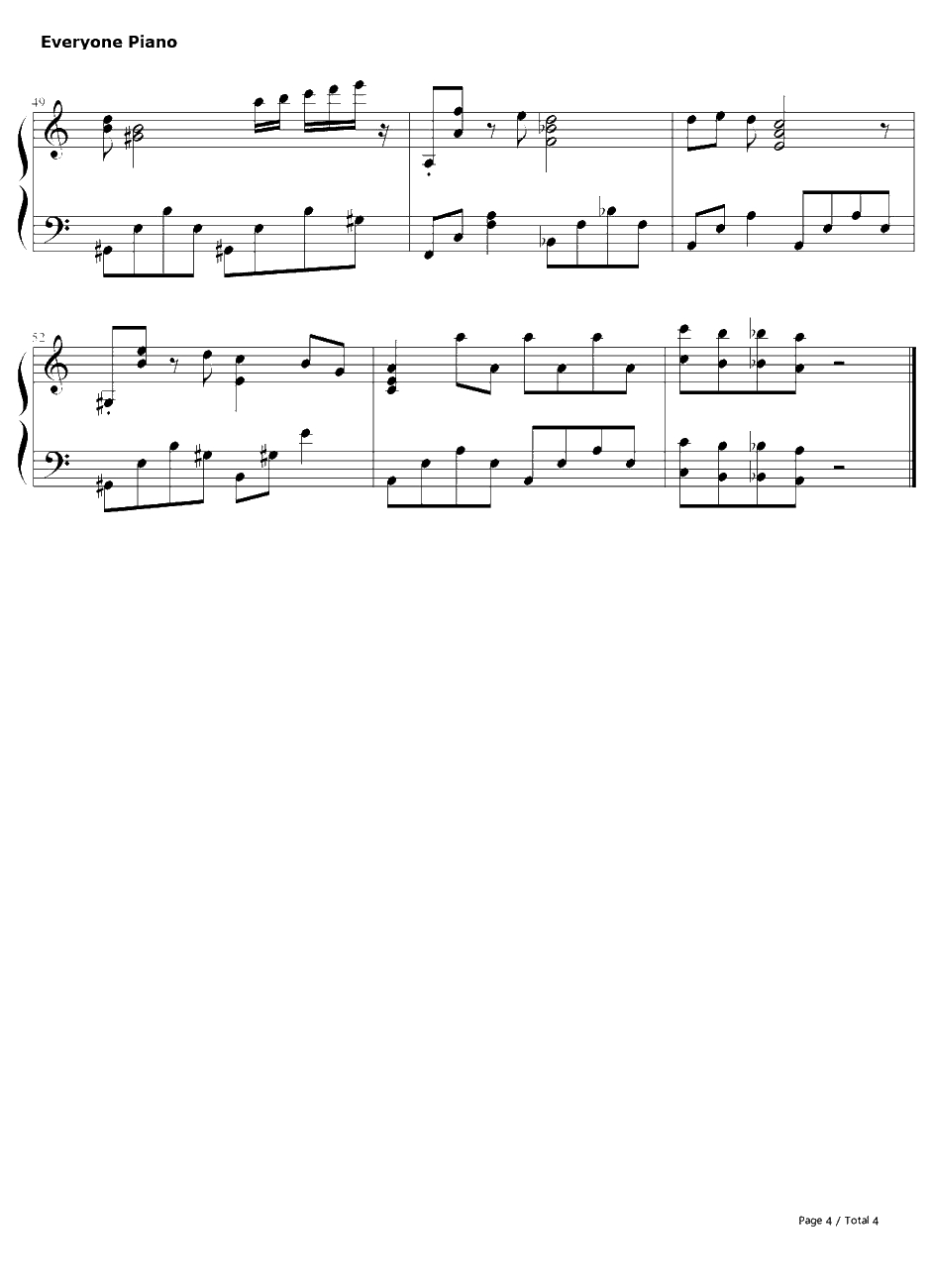 燃えてヒーロー钢琴谱-冲田浩之&小粥よう子-燃烧的英雄-足球小将OP4