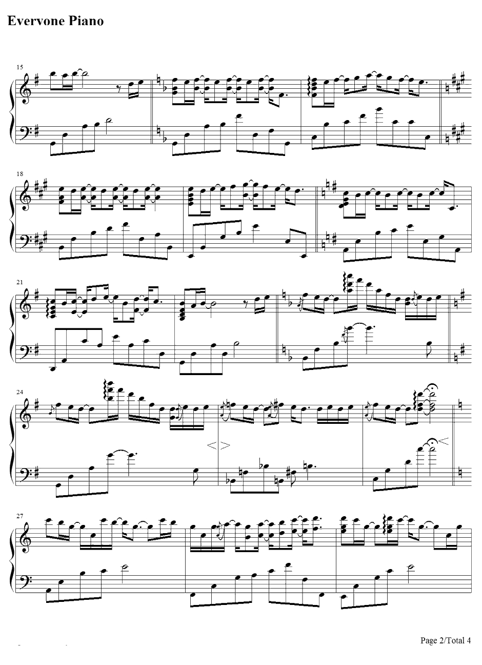 Till I Find You钢琴谱-Yiruma2