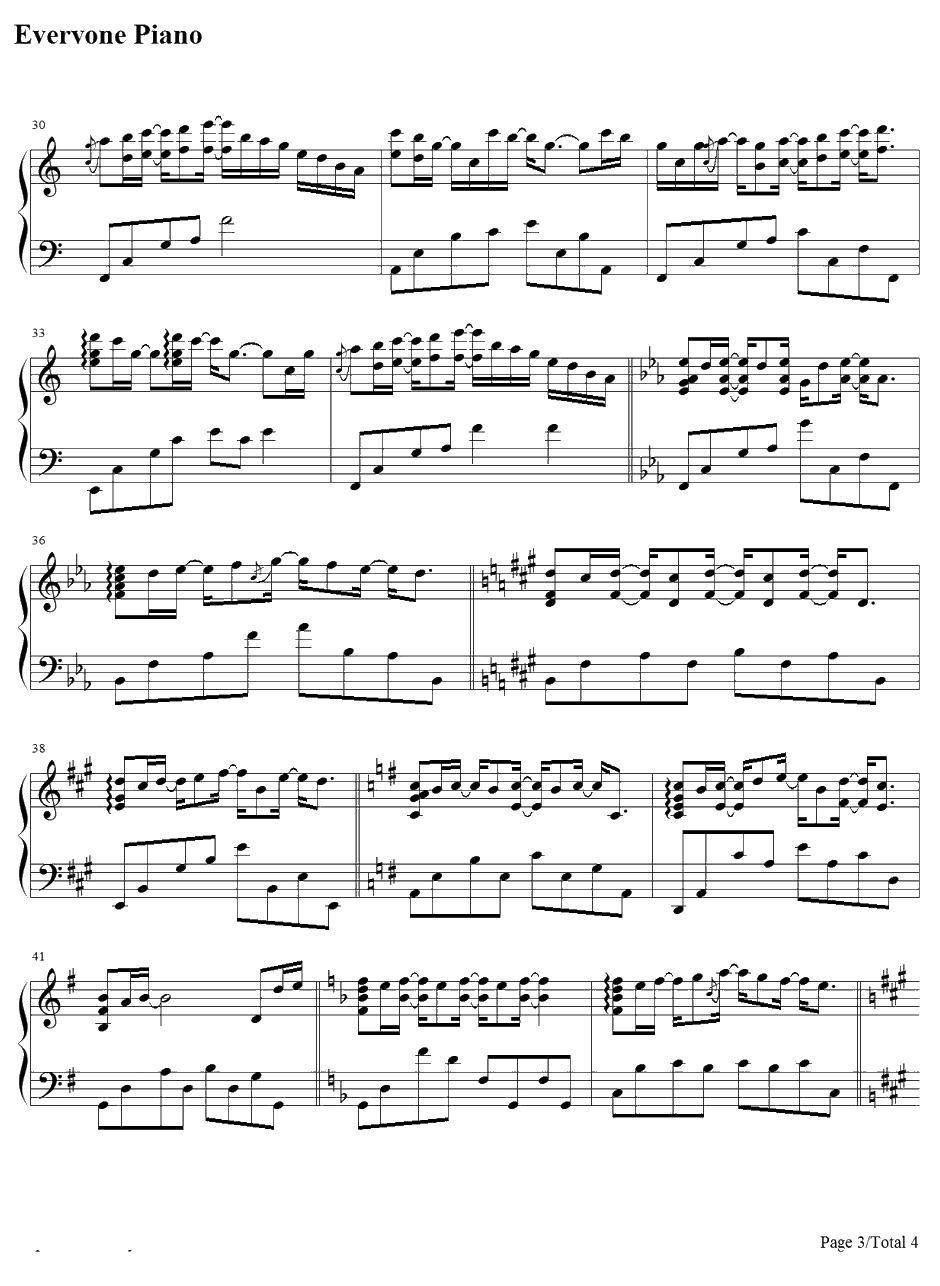 Till I Find You钢琴谱-Yiruma3