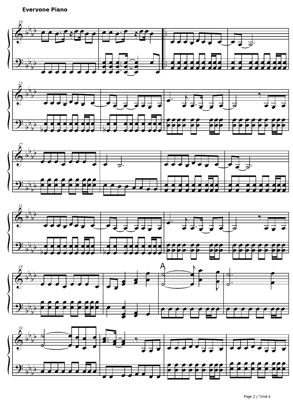 Ready Steady Go钢琴谱-彩虹乐队(L'Arc-en-Ciel)-钢之炼金术师OP22