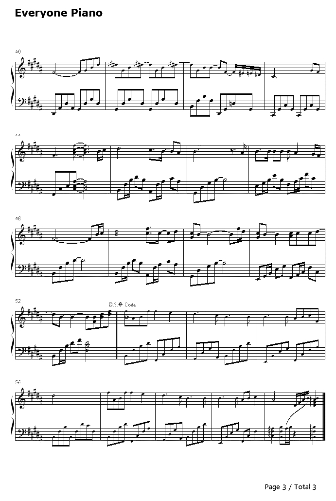 笔记钢琴谱-周笔畅3