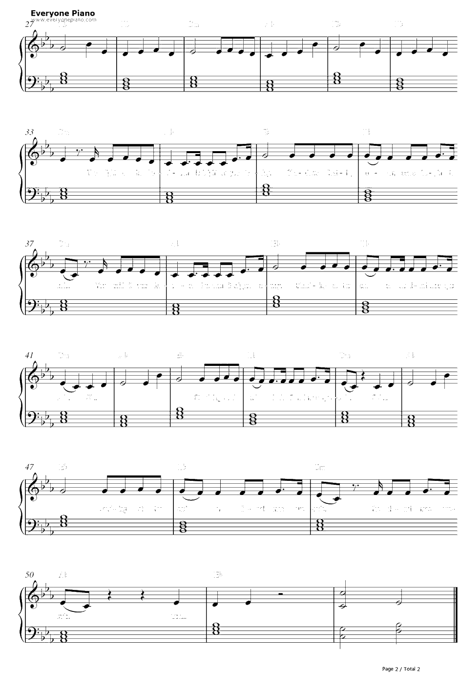 Final Masquerade钢琴谱-LinkinPark2