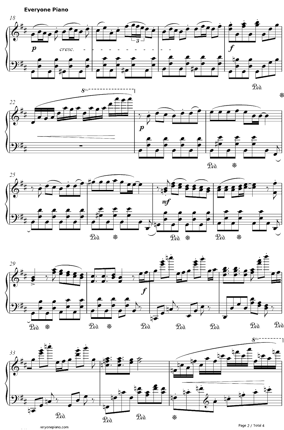 Scarlet Ballet钢琴谱-May'n-绯弹的亚里亚OP2