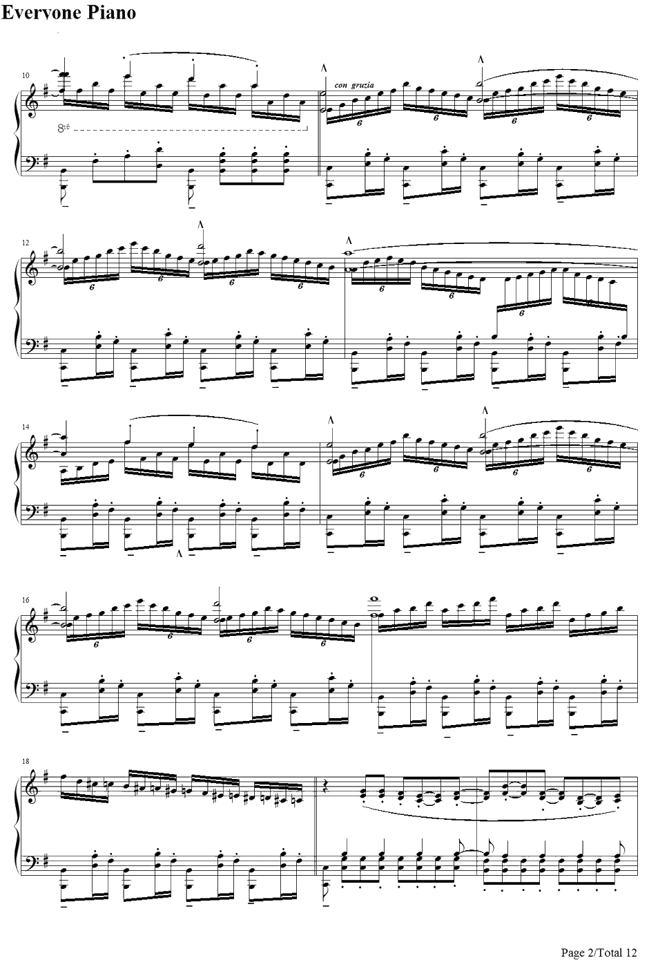 ココロ钢琴谱-镜音リン2