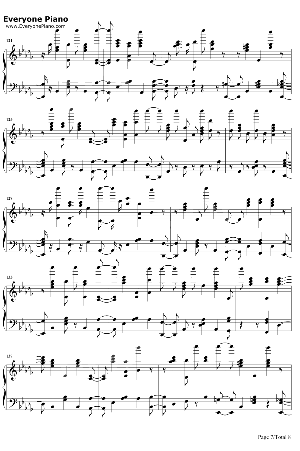 Santa's Coming For Us钢琴谱-Sia/Greg Kurstin7