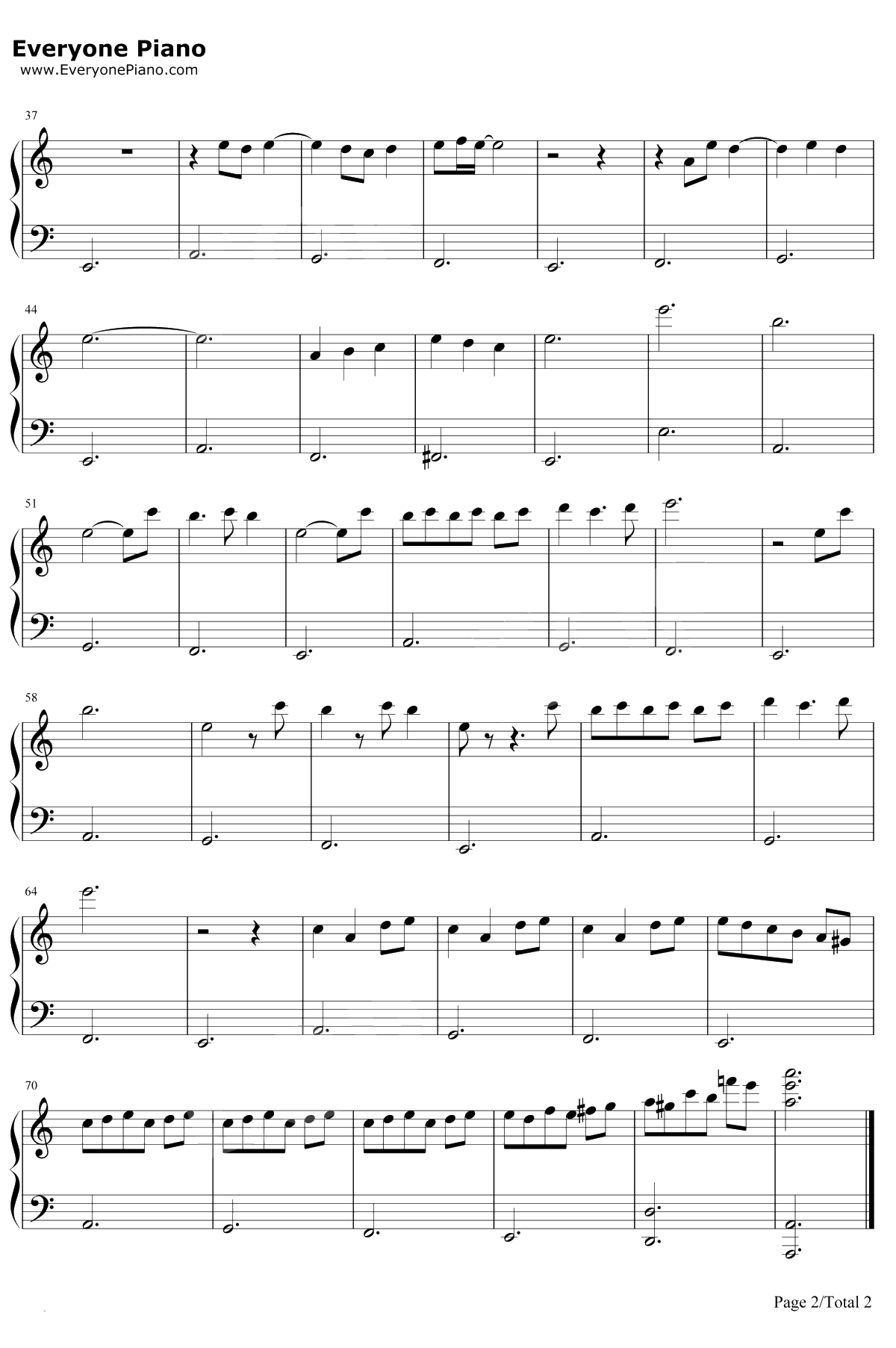 看钢琴谱-陆虎-延禧攻略主题曲2