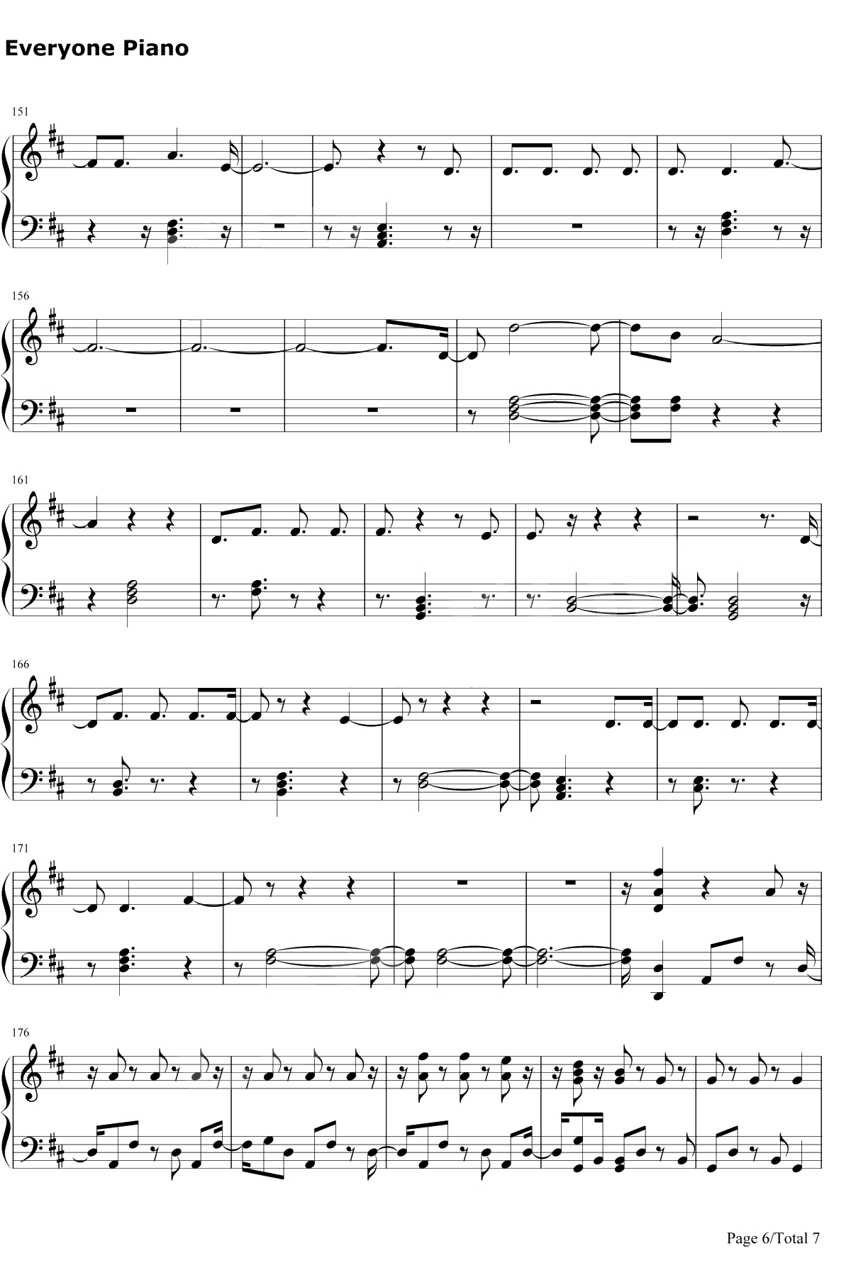 Next to Me钢琴谱-Imagine Dragons6