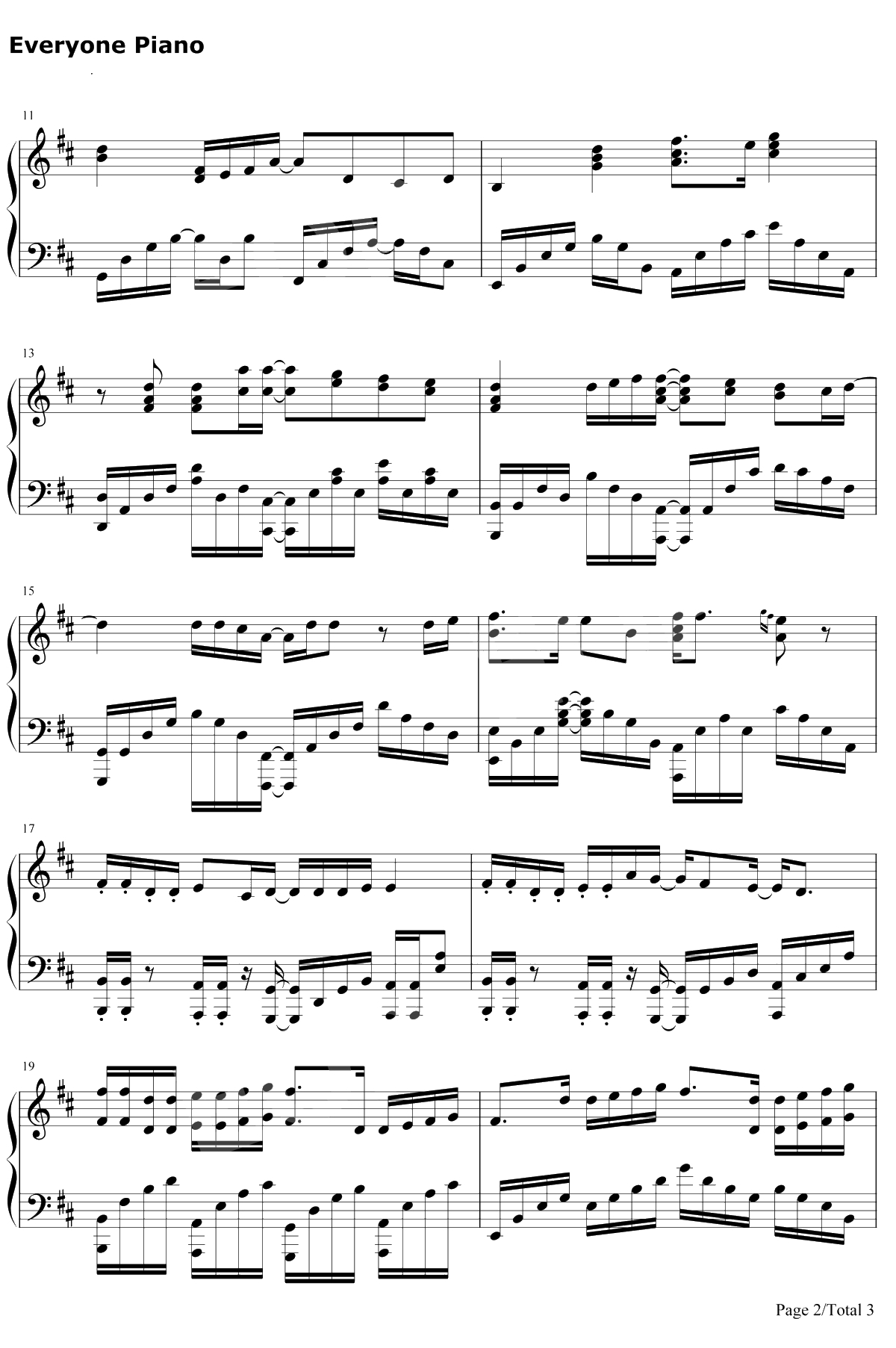 Distance钢琴谱-村川梨衣-黑社会的超能力女儿OP2