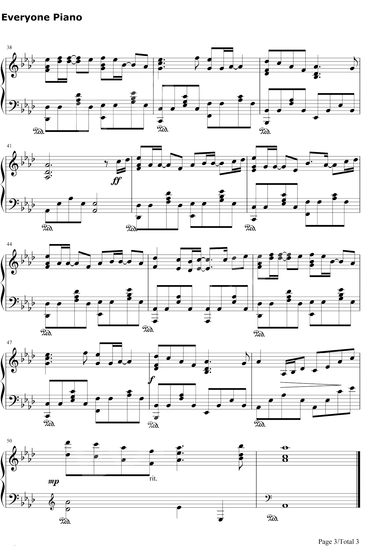 时间飞行钢琴谱-白宇朱一龙-镇魂推广曲3