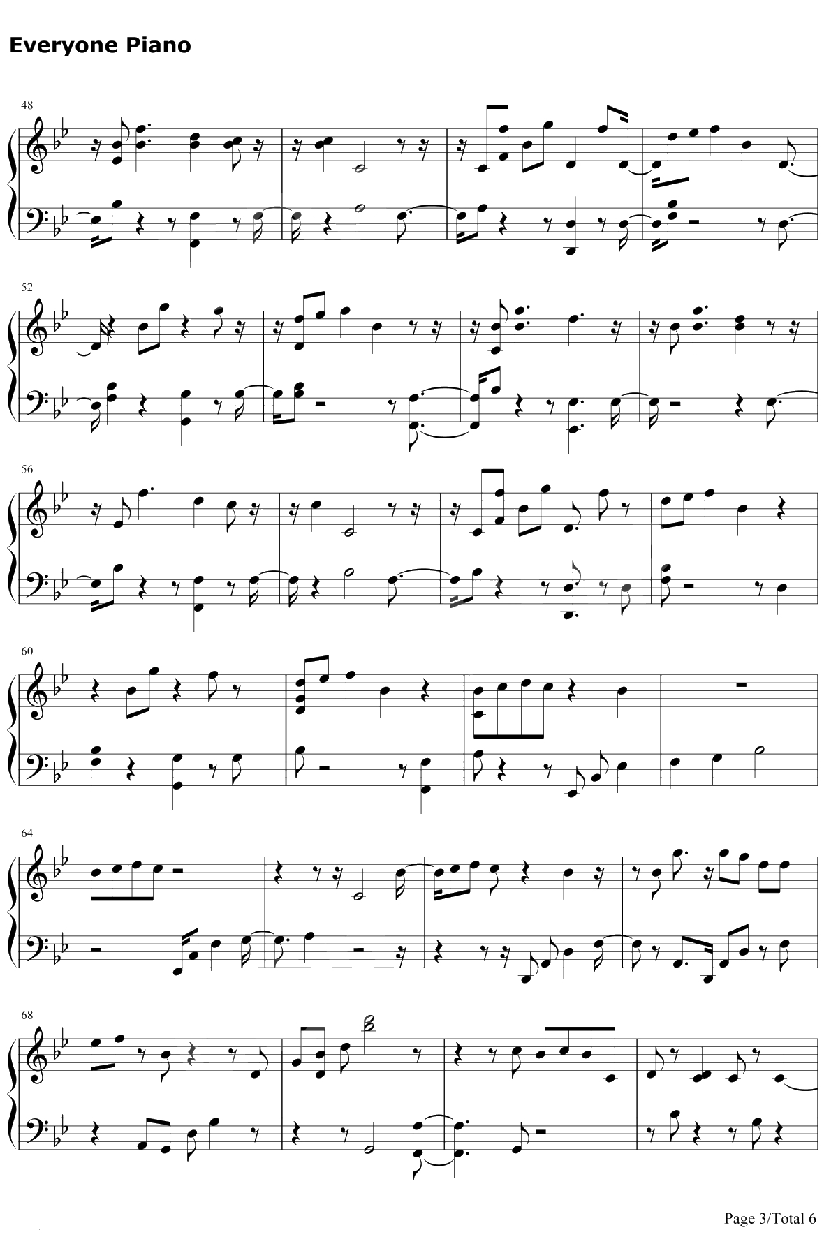 If Our Love Is Wrong钢琴谱-Calum Scott3