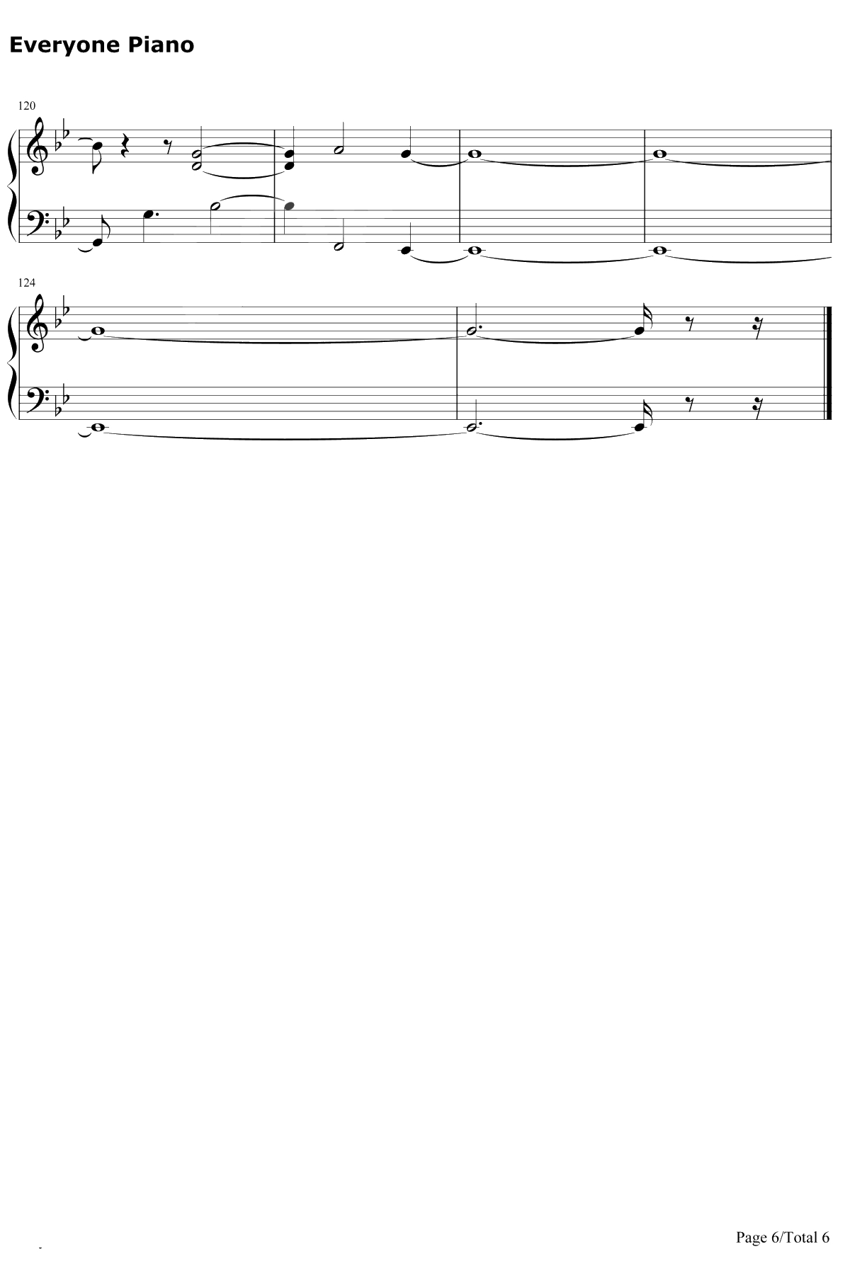 If Our Love Is Wrong钢琴谱-Calum Scott6