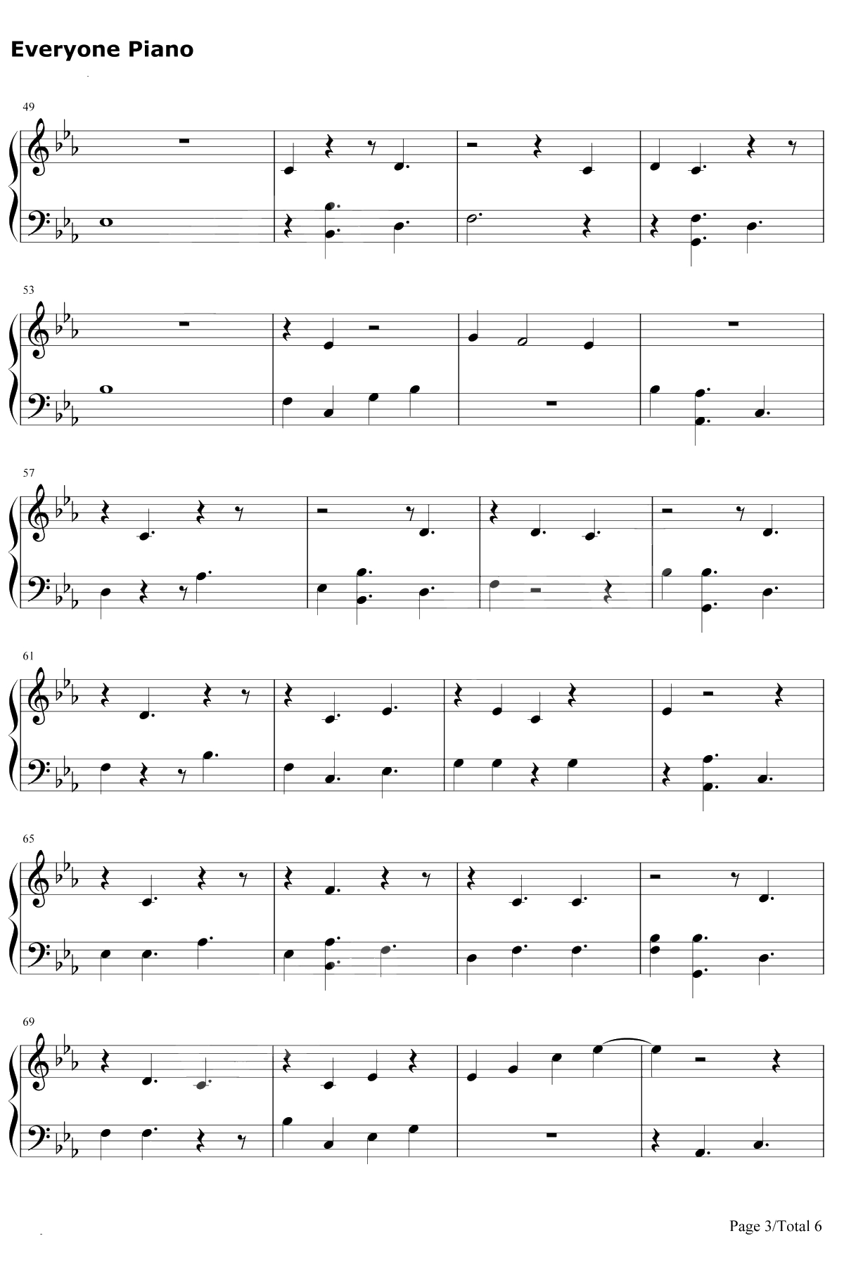 Entertainer钢琴谱-Zayn3