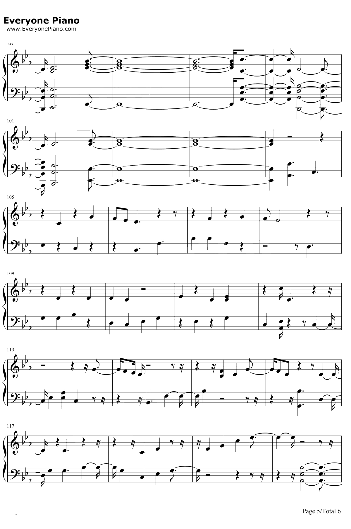 Entertainer钢琴谱-Zayn5