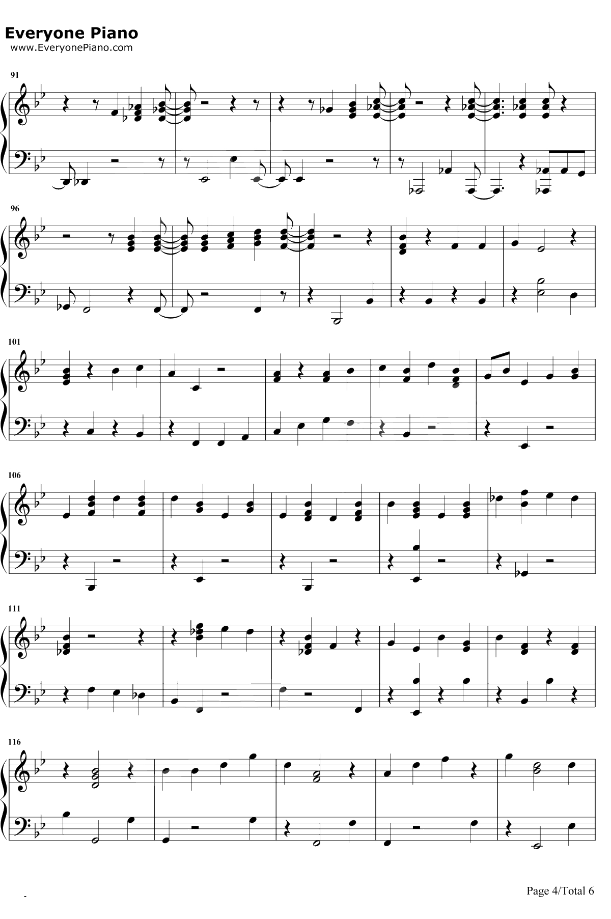 I Don't Know钢琴谱-Paul McCartney4