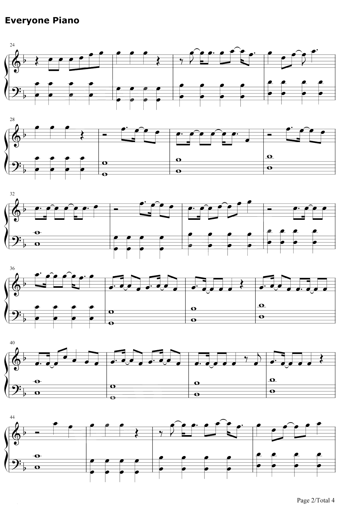 I See Love钢琴谱-Jonas Blue / Joe Jonas2