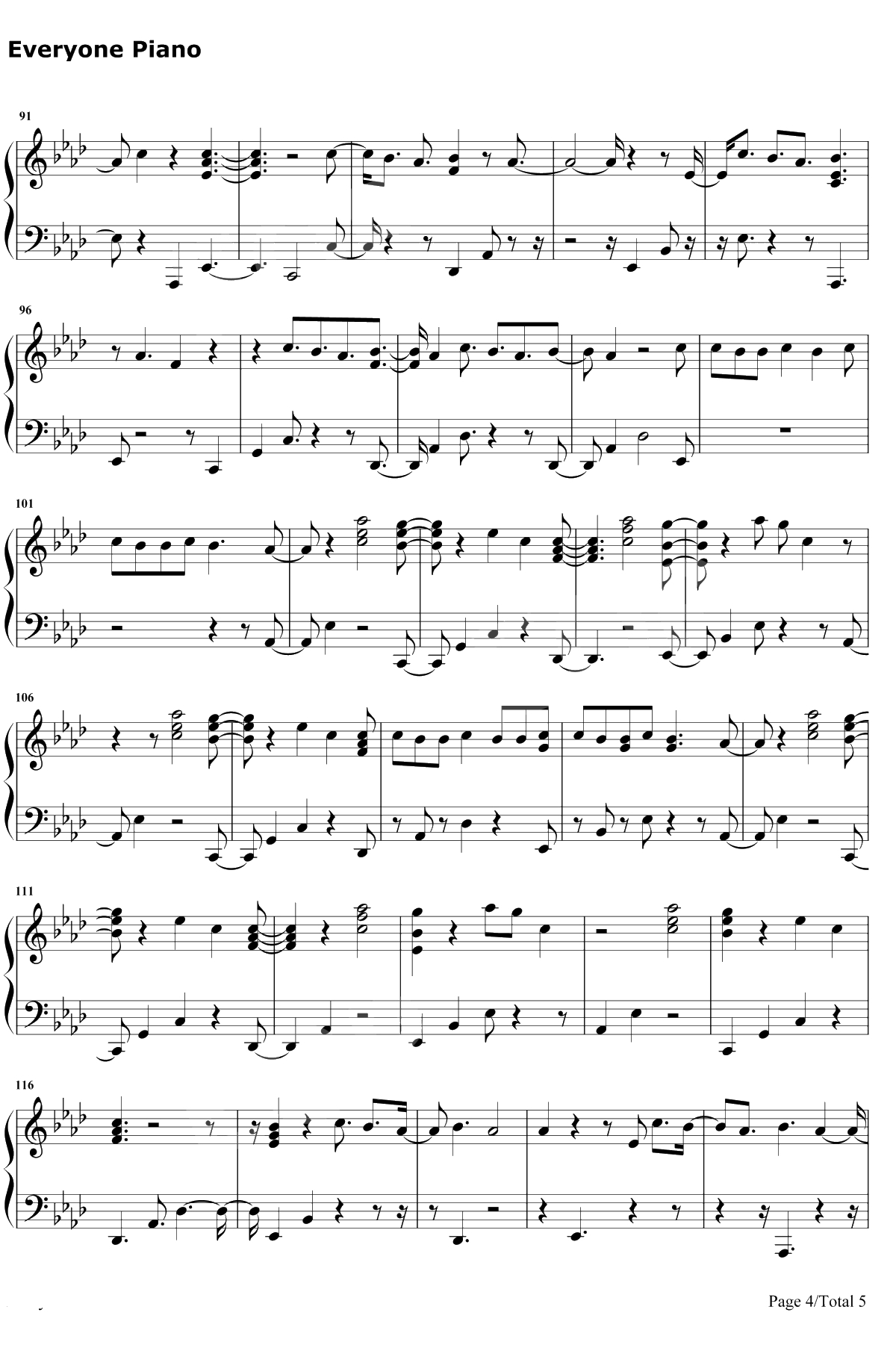 Ferrari钢琴谱-Bebe Rexha4