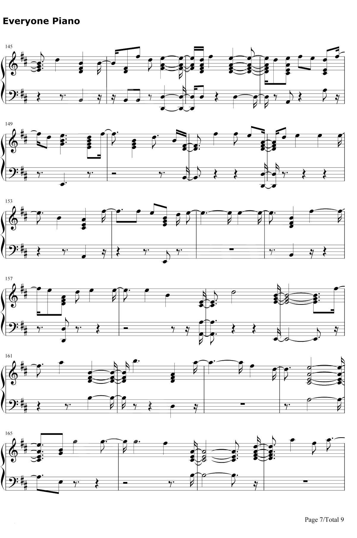 Fuego钢琴谱-Eleni Foureira7