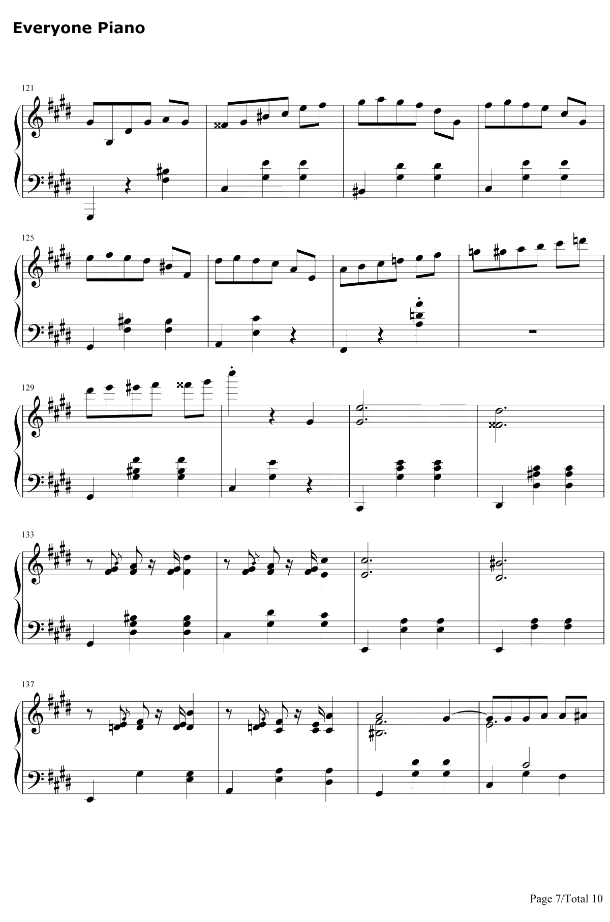 升C小调圆舞曲钢琴谱-肖邦7