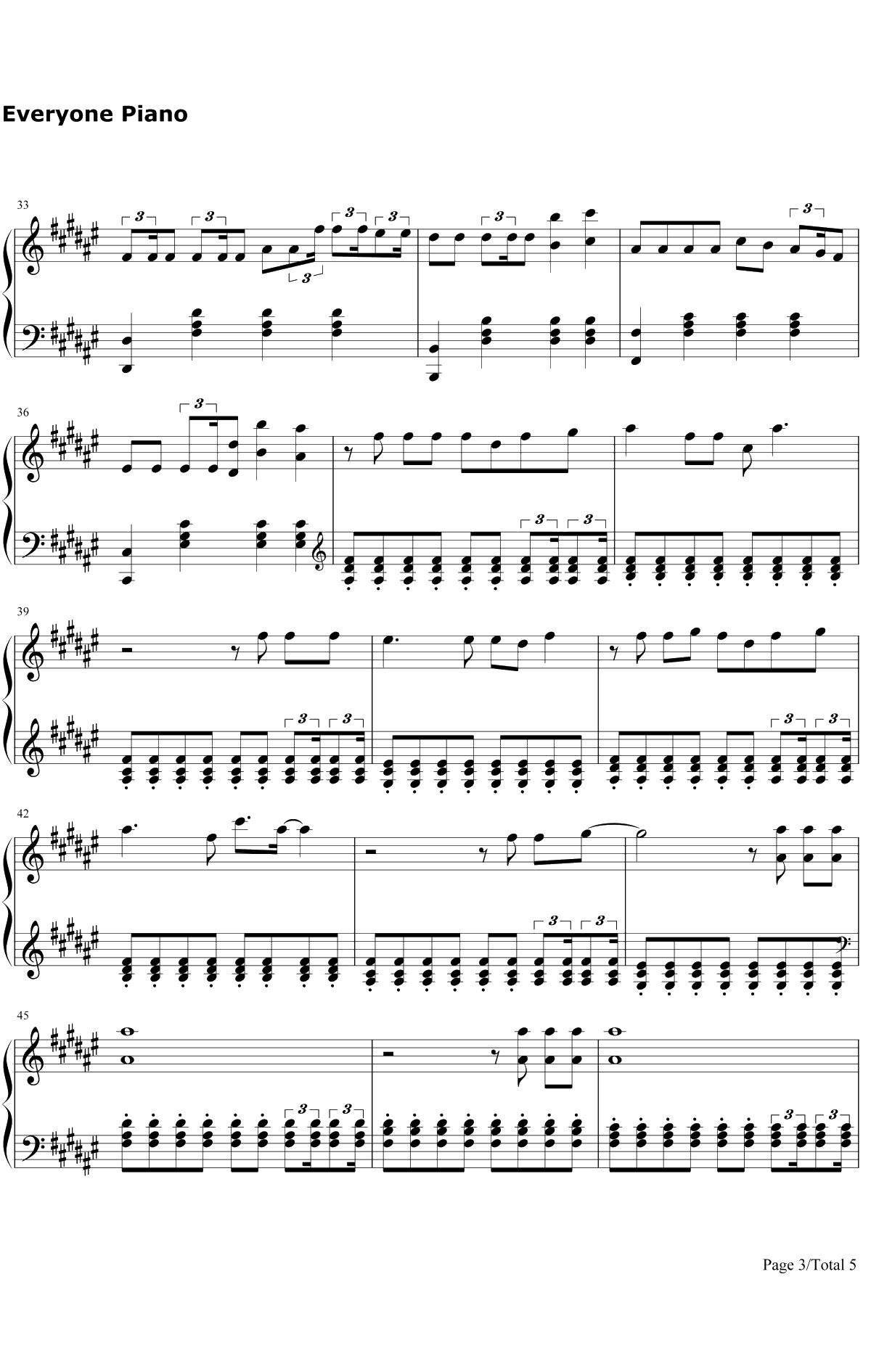 Faded钢琴谱-AlanWalker3