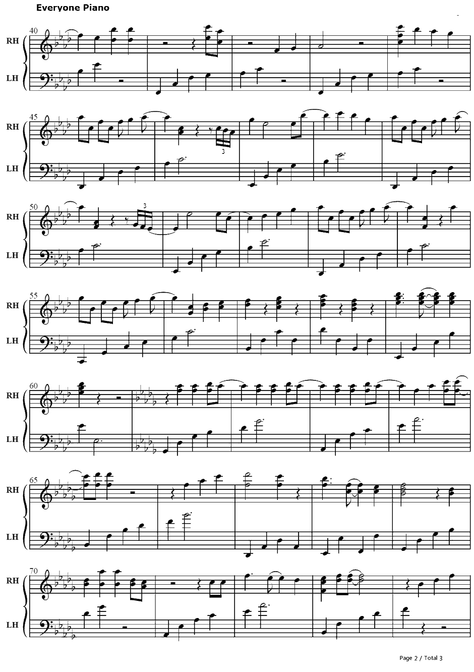 Re钢琴谱-KOTOKO-sublimity-神无月的巫女OP2