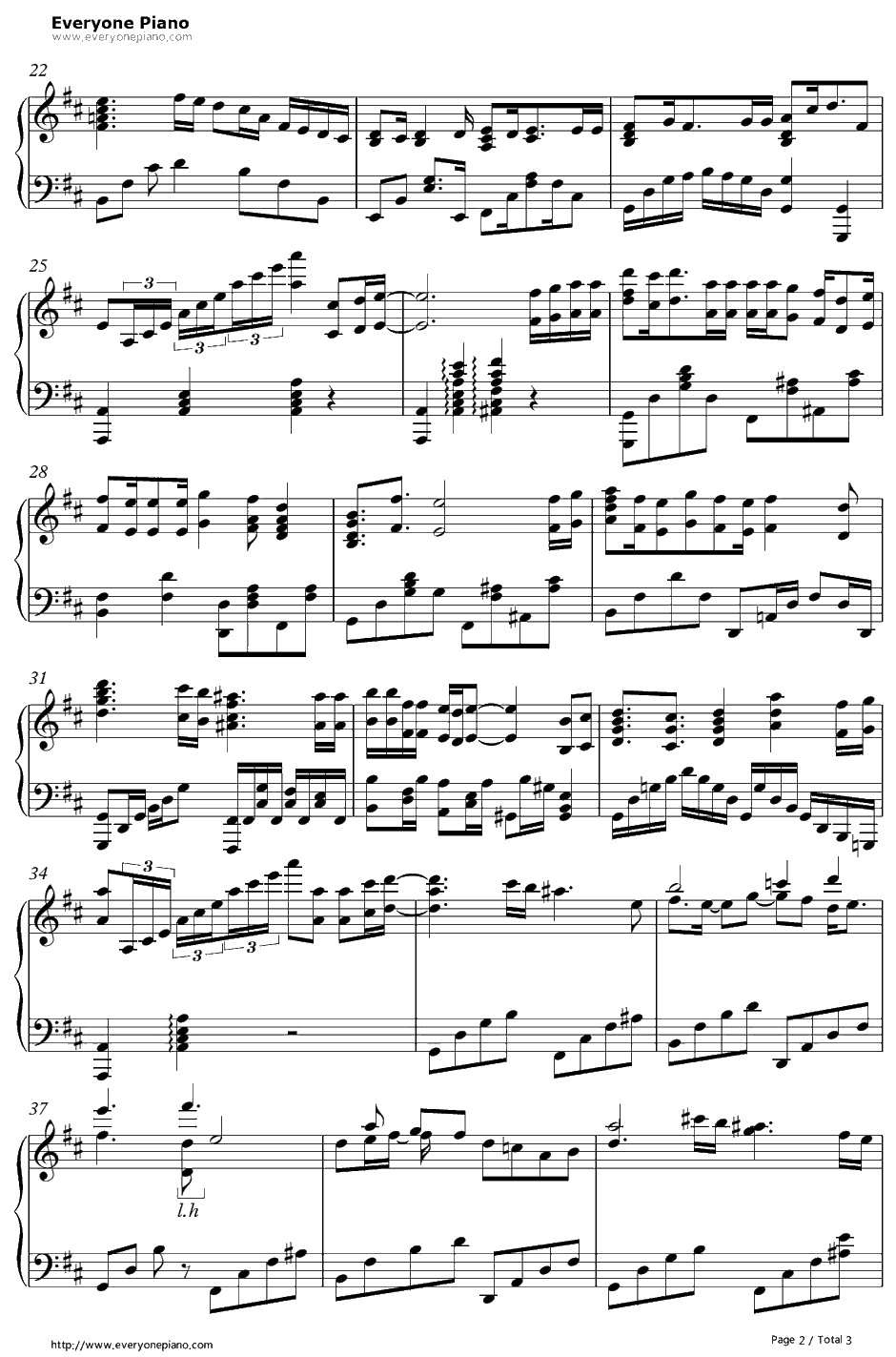 I Scream Chocolatl钢琴谱-Team.ねこかんft.Lia-心灵链环ED42