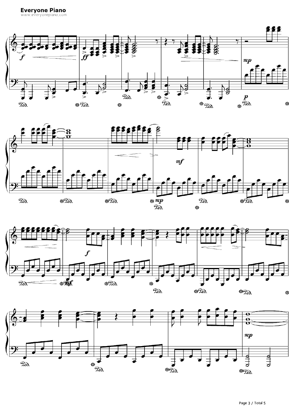 Ultraviolence钢琴谱-LanaDelRey3